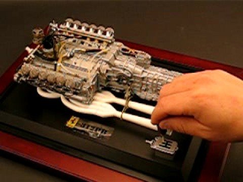 GMP Ferrari 312 motor