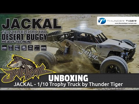JACKAL - Throphy Truck by Thunder Tiger - Unboxing - Waterproof (Deutsch)
