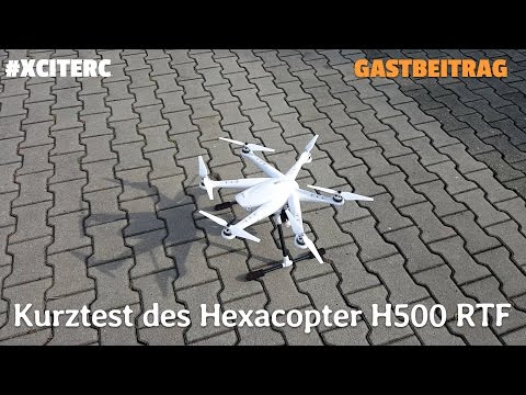 XciteRC Hexacopter H500 RTF - FPV-Drohne im Kurztest