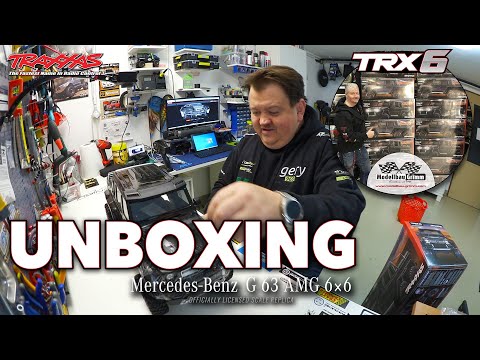 Traxxas TRX 6 Mercedes Benz G 63 AMG 6x6 - Unboxing