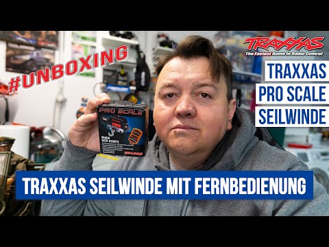 📦 UNBOXING - Traxxas Pro Scale Winch / Seilwinde mit Fernbedienung