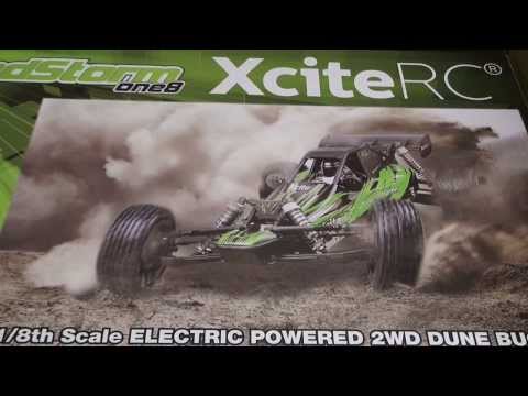 Xcite RC SandStorm one8 Buggy unboxing