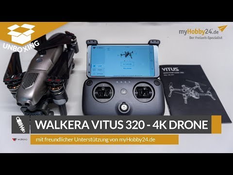 Unboxing – Walkera Vitus 320 – FPV-Drohne mit 4K UHD-Kamera [Full HD / Deutsch]