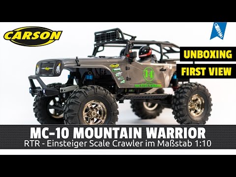 Carson MC-10 Mountain Warrior RTR - Unboxing [Deutsch / HD]