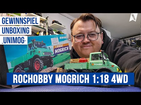 Unboxing: Ferngesteuerter “Unimog” im Maßstab 1zu18 – RocHobby Mogrich - Mini Crawler