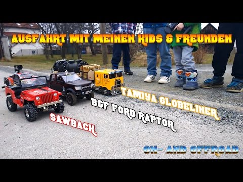 RC Truck Action - LKW Trucks, Scale-Crawler mit Anhänger in Action