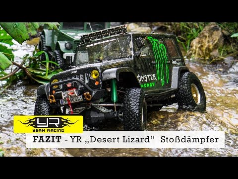 Video-Fazit: Yeah Racing &quot;Desert Lizard&quot; - Stoßdämpofer / Shocks für Crawler [Deutsch / HD]