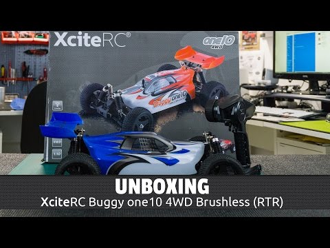 Unboxing - Buggy One10 4WD Brushless RTR von XciteRC