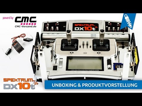 Spektrum DX10t Unboxing &amp; Produktvorstellung (Deutsch/HD)