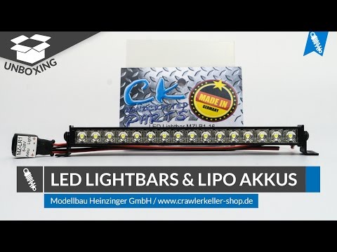 Crawlerkeller – SMD LED Lightbars &amp; BBQ Lipo Akkus
