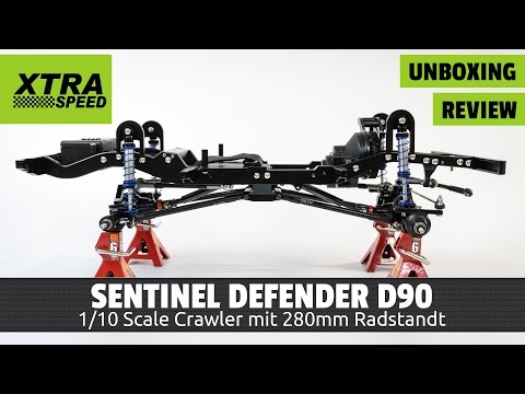 Unboxing: XTRA SPEED Sentinel D90 - 1/10 Scale Crawler 280mm Wheelbase