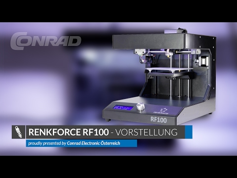 Renkforce RF100 - Einsteiger 3D Drucker - Unboxing und Vorführung