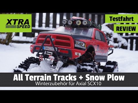 Ausfahrt mit Xtra Speed - All Terrain Tracks + Snow Plow
