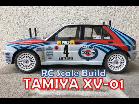 RC Scale Build - TAMIYA XV-01 Lancia Delta Integrale