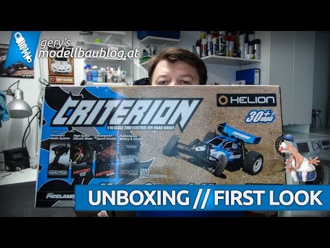 Helion Criterion 2WD Buggy Unboxing and First Look [Full HD - Deutsch]