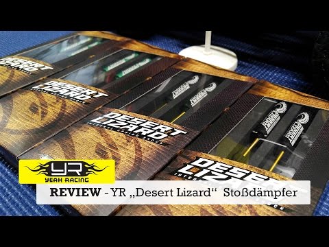 Yeah Racing &quot;Desert Lizard&quot; Review! Two Stage Internal Shocks for Crawler [Deutsch / HD]
