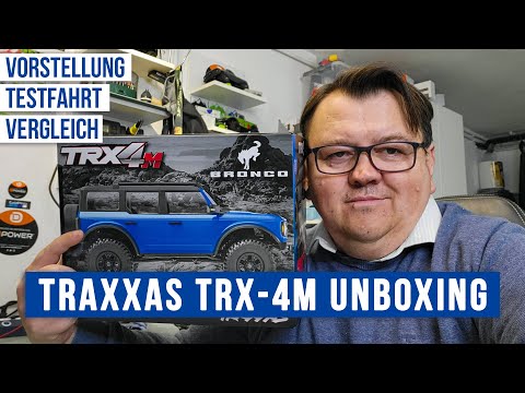 😱 WOW: Traxxas TRX4M Ford Bronco - 1/18 4x4 Mini Crawler – Unboxing, Testfahrt &amp; Ersteindruck