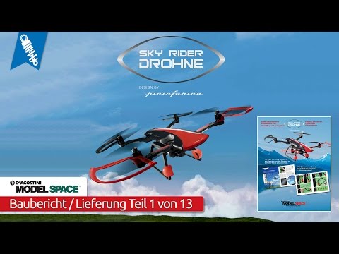 Sky Rider Drohne / Quadrocopter by pininfarina Baubericht: Teil 1 von 13
