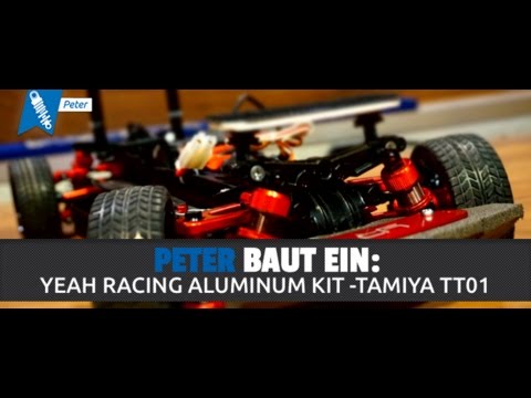 Yeah Racing - Ultimate Aluminum Conversion Kit for Tamiya TT01 [HD / Deutsch]