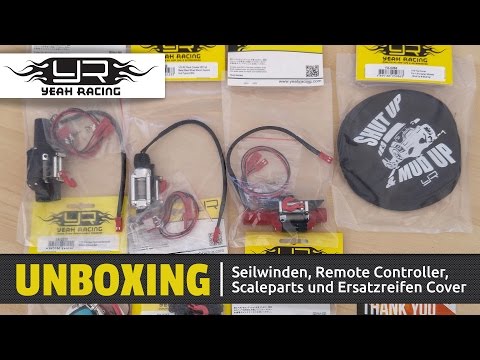 Unboxing YeahRacing Seilwinden &amp; Scaleparts [HD / Deutsch]
