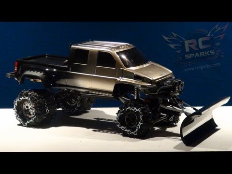 RC ADVENTURES - Project: OverKiLL Gets Fitted With PLOW &amp; SNOW Chains!