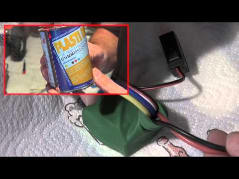 Waterproofing of RC Car Electronics on a simple way