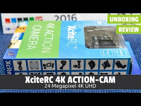 XciteRC 4K Action-Cam - UltraHD für actionreiche Aufnahmen!