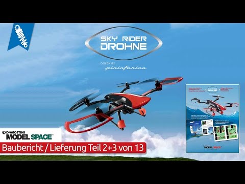 Sky Rider Drohne / Quadrocopter by pininfarina Baubericht: Teil 2+3 von 13