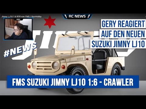 😲 WOW - Der neue FMS Suzuki Jimny LJ10 1:6 - Crawler RTR 2.4GHz