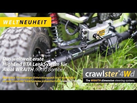 Crawlster 4Wd - HighEnd BTA LenkSystem für Axial WRAITH / RR10 Bomber