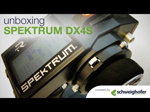 Spektrum DX4S 2.4 GHz Unboxing (deutsch/german)